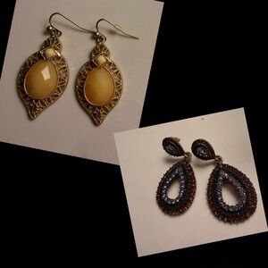 Bundle 2 pairs earrings